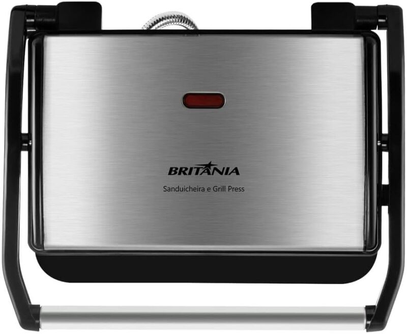 Sanduicheira e Grill Britânia BGR27I Press 2 em 1 850W 220V - Image 5