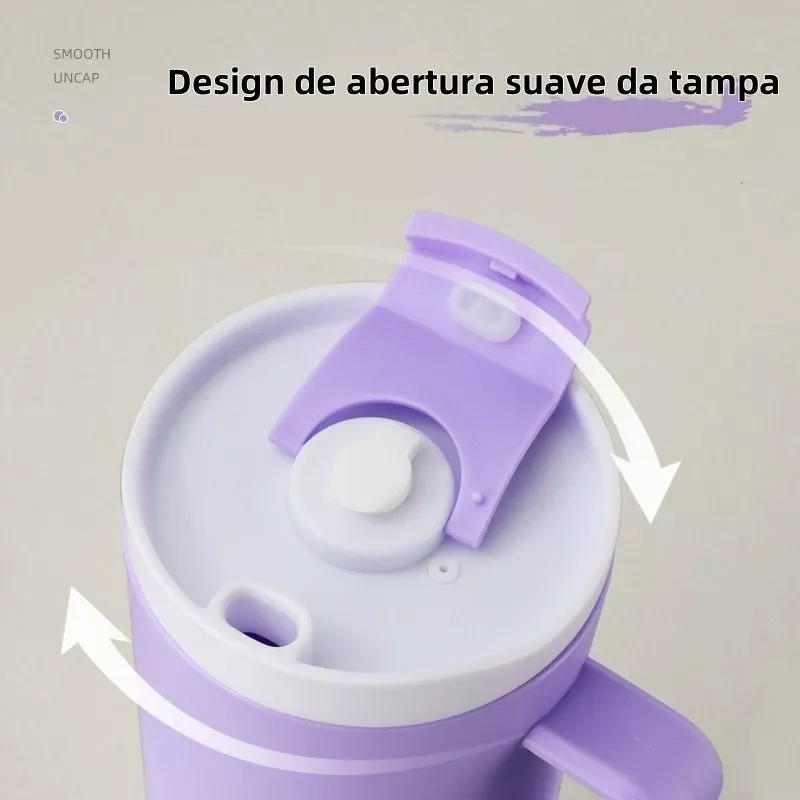 Kit 3 Garrafa Agua Squeeze Galão Com Adesivos Lembretes beber Agua - Image 6