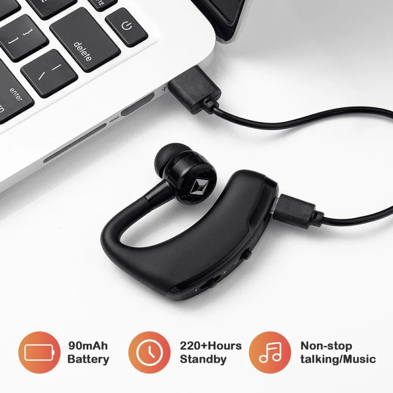 S109 Fone De Ouvido Esportivo Bluetooth 5.0 Sem Fio Com Cancelamento De Ruído/Microfone - Image 3